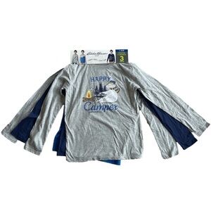 NWT Eddie Bauer 3 Pack of Long Sleeve Shirts Size Large 14/16